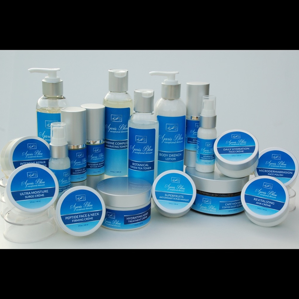 BOTANICAL GREEN TEA TONER-AZARIS BLEU SKINCARE - Picture 2 of 3